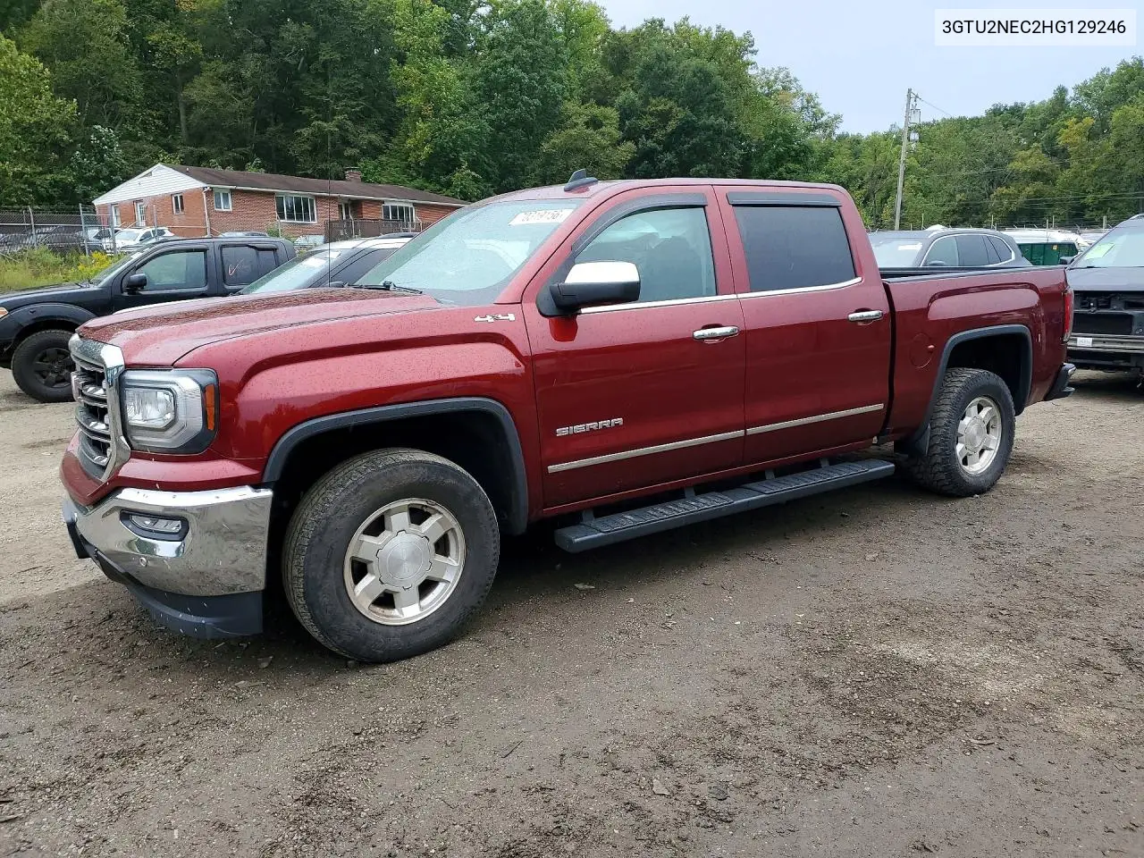 GMC SIERRA 2017, VIN 3GTU2NEC2HG129246