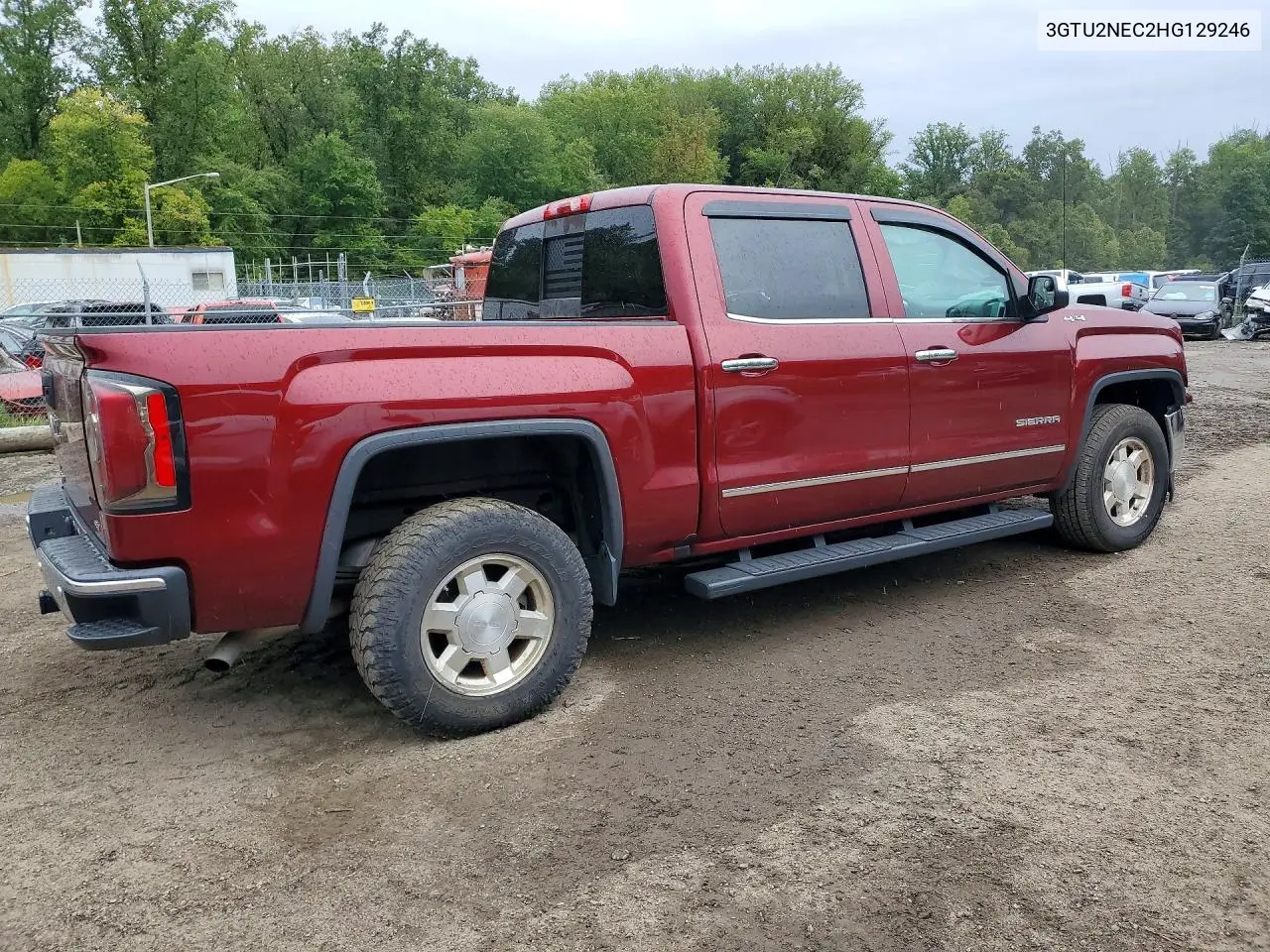 2017 GMC SIERRA VIN 3GTU2NEC2HG129246 — фото 3