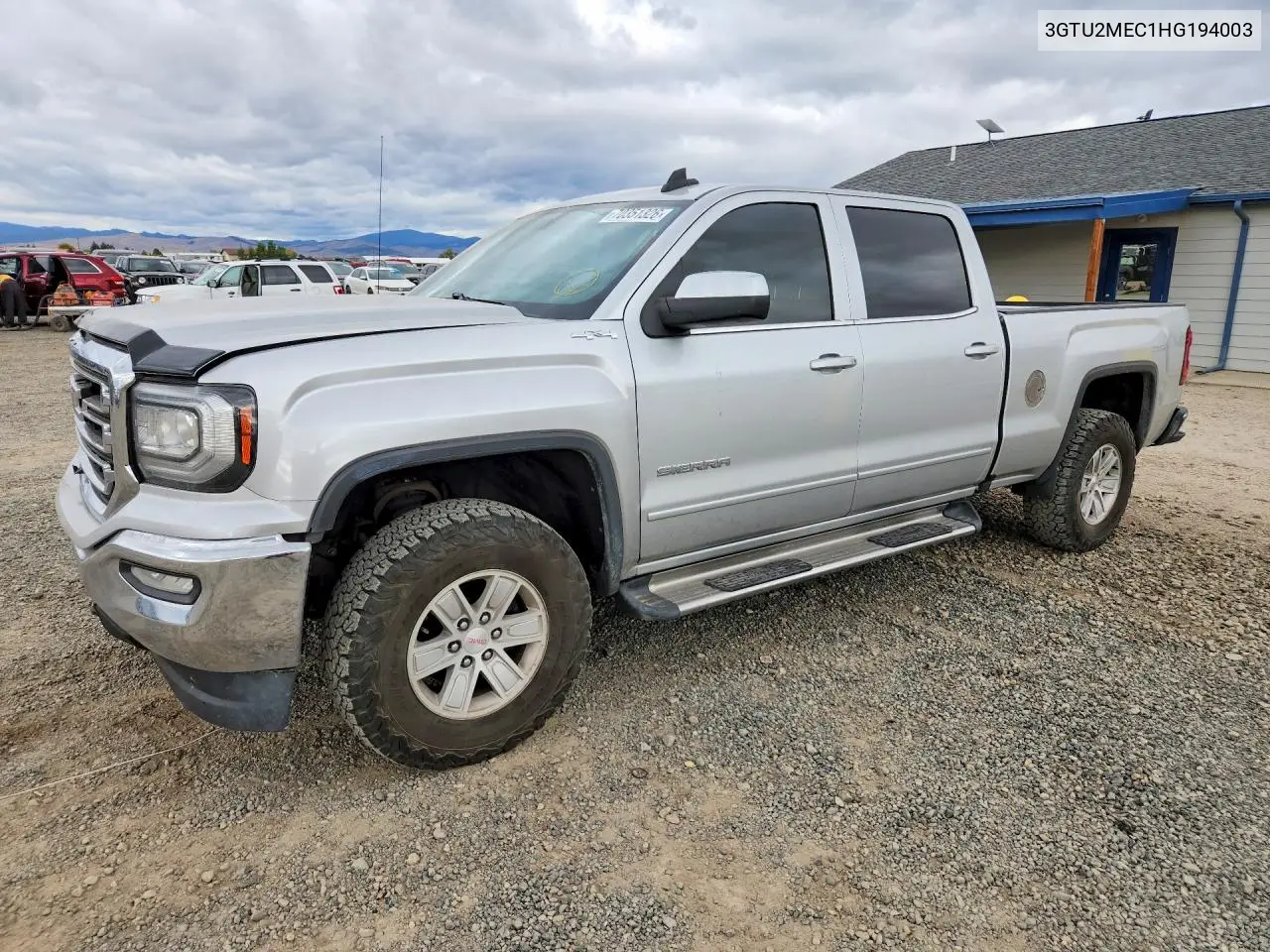 GMC SIERRA 2017, VIN 3GTU2MEC1HG194003