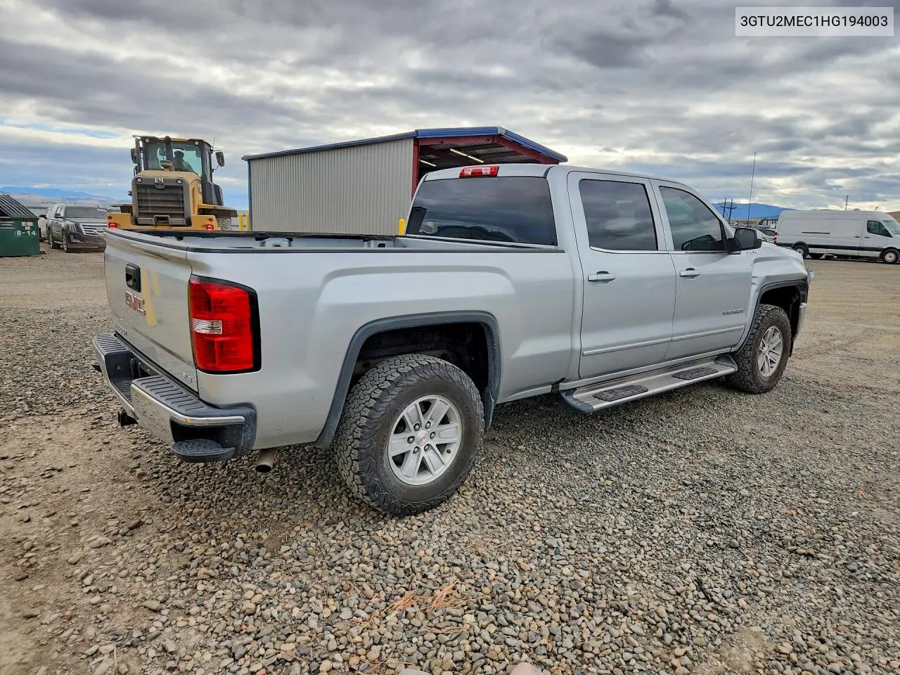 2017 GMC SIERRA VIN 3GTU2MEC1HG194003 — фото 3