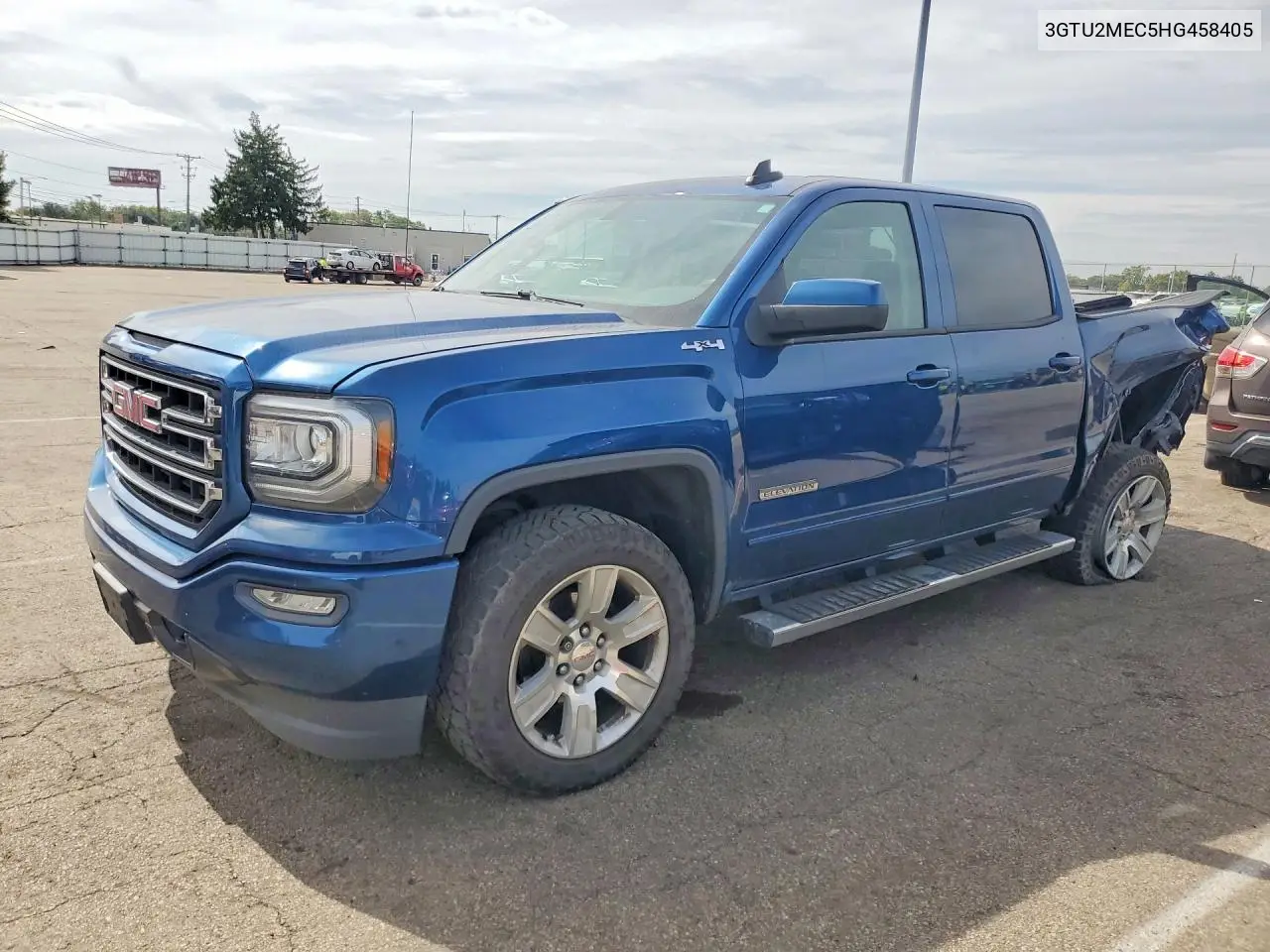 GMC SIERRA 2017, VIN 3GTU2MEC5HG458405