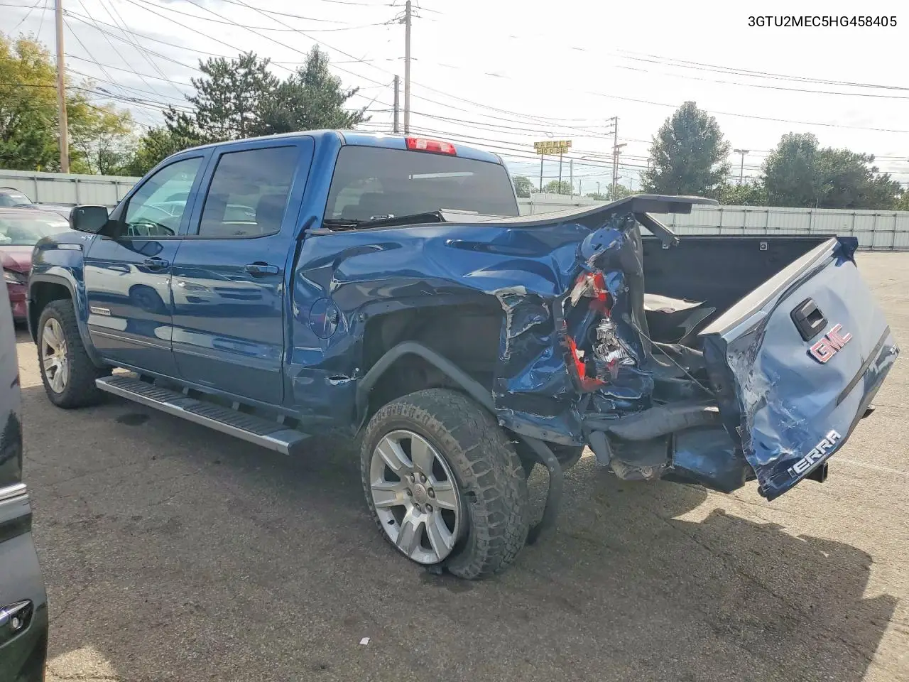 2017 GMC SIERRA VIN 3GTU2MEC5HG458405 — фото 2