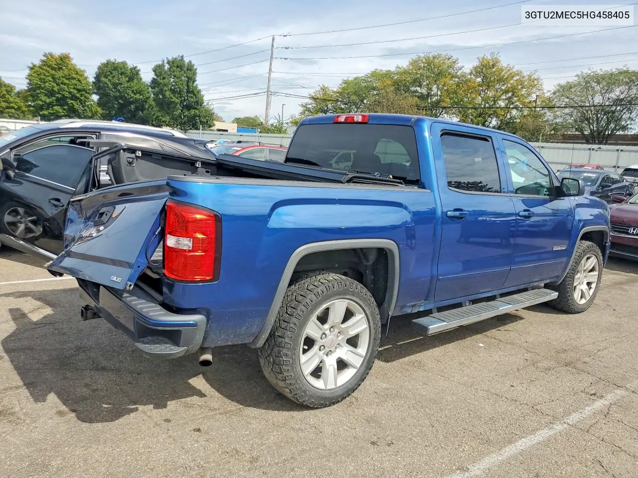 2017 GMC SIERRA VIN 3GTU2MEC5HG458405 — фото 3