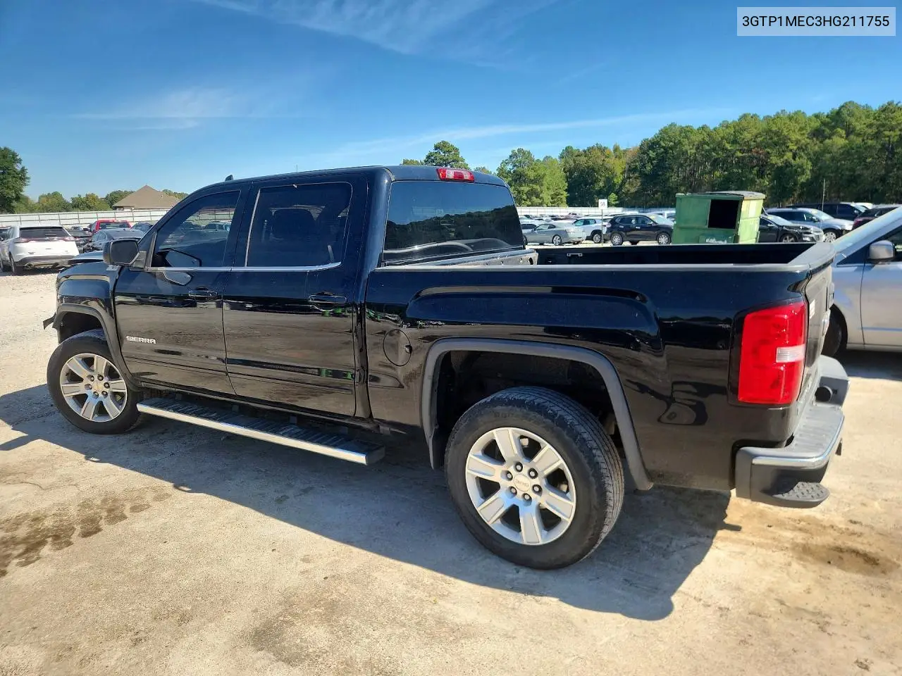 2017 GMC SIERRA VIN 3GTP1MEC3HG211755 — фото 2