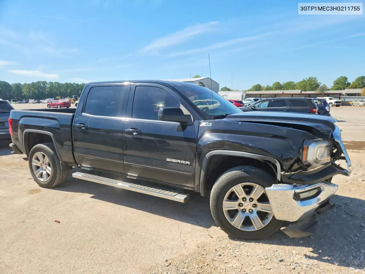 2017 GMC SIERRA VIN 3GTP1MEC3HG211755 — фото 4
