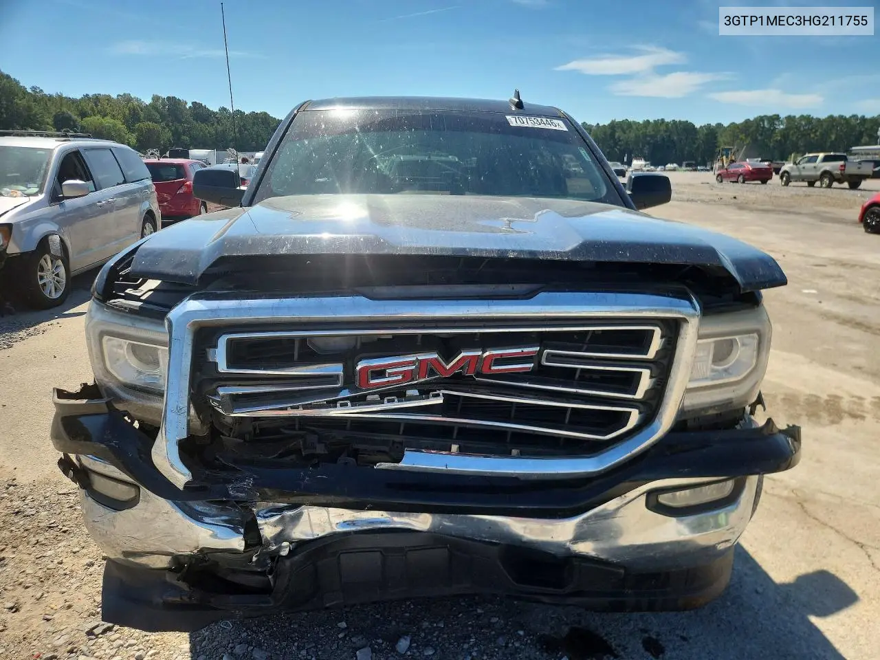 2017 GMC SIERRA VIN 3GTP1MEC3HG211755 — фото 5