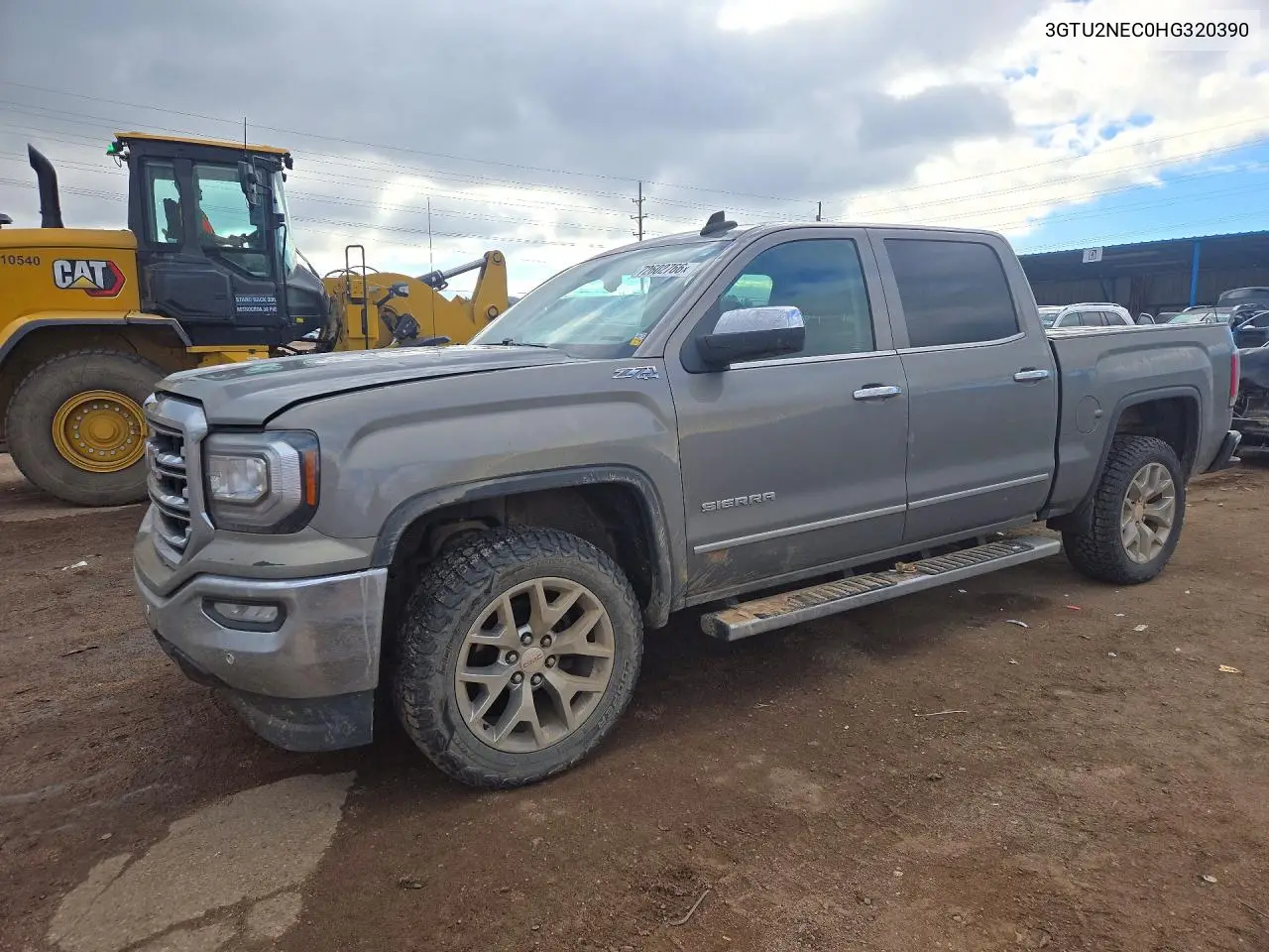 GMC SIERRA 2017, VIN 3GTU2NEC0HG320390