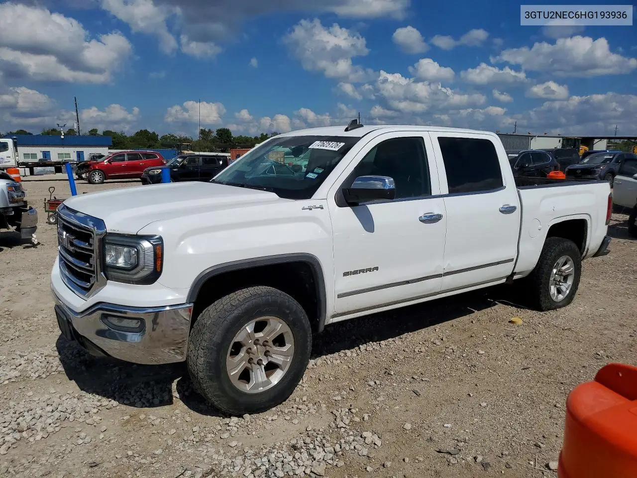 GMC SIERRA 2017, VIN 3GTU2NEC6HG193936