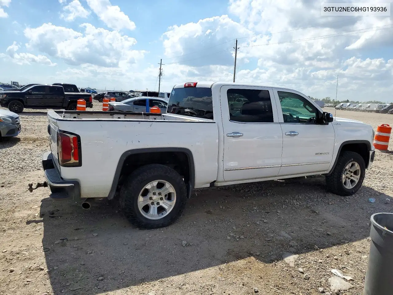 2017 GMC SIERRA VIN 3GTU2NEC6HG193936 — фото 3