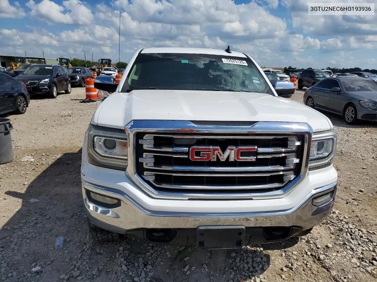 2017 GMC SIERRA VIN 3GTU2NEC6HG193936 — фото 5
