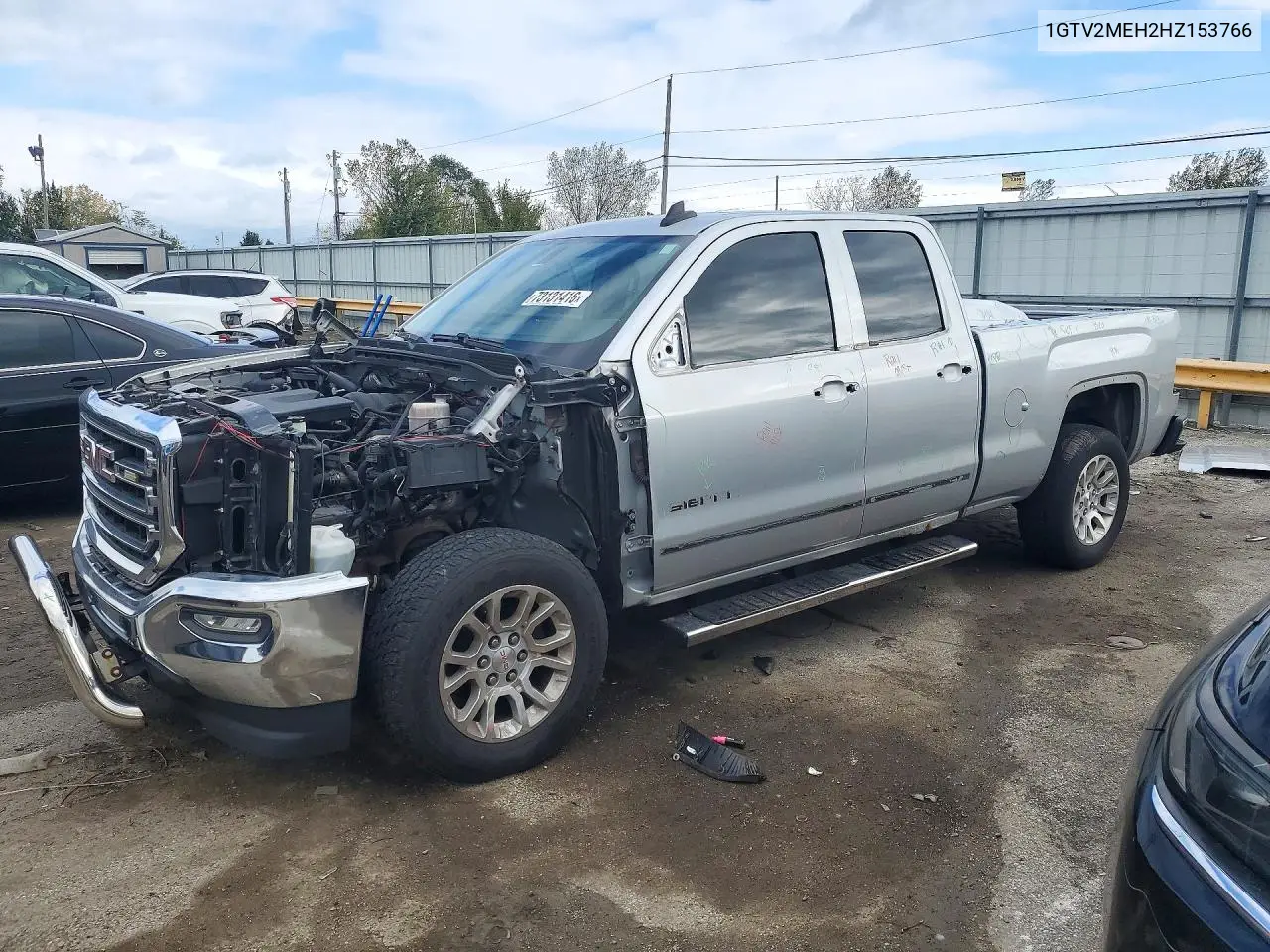 GMC SIERRA 2017, VIN 1GTV2MEH2HZ153766