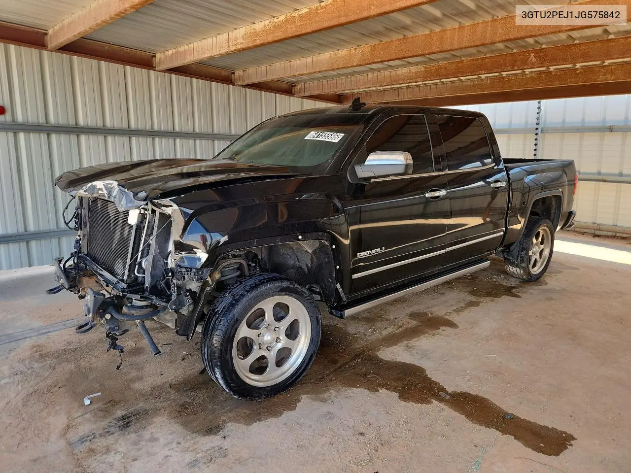 GMC SIERRA 2018, VIN 3GTU2PEJ1JG575842