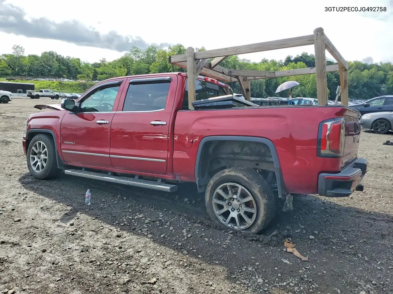 2018 GMC SIERRA VIN 3GTU2PEC0JG492758 — фото 2