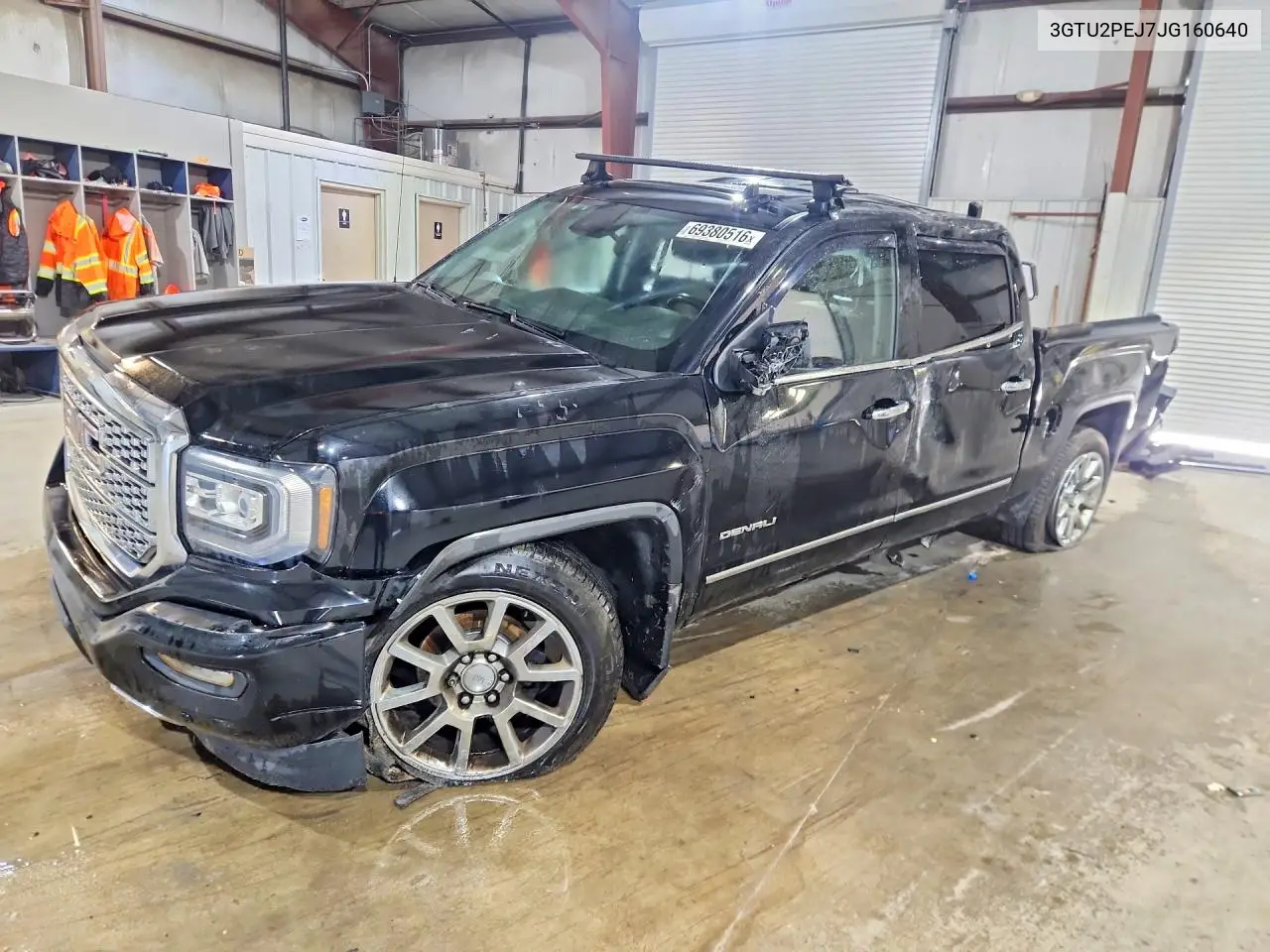 GMC SIERRA 2018, VIN 3GTU2PEJ7JG160640