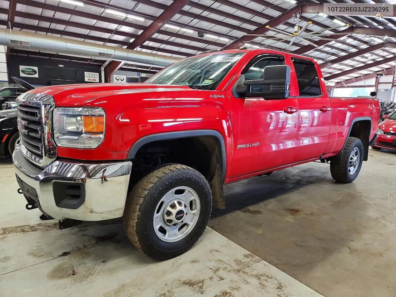 GMC SIERRA 2018, VIN 1GT22REG3JZ236295