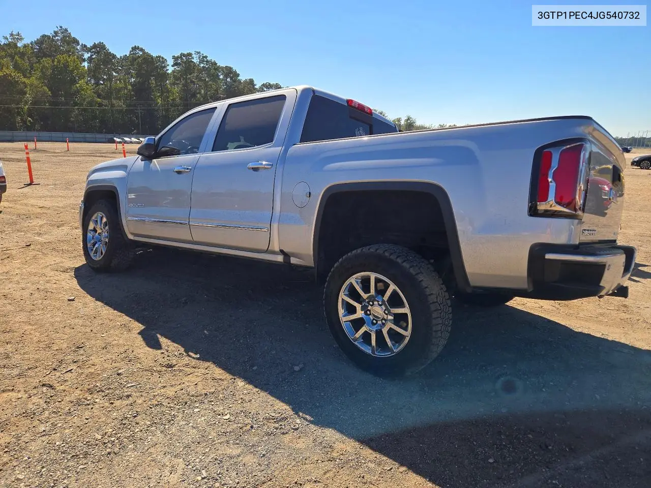 2018 GMC SIERRA VIN 3GTP1PEC4JG540732 — фото 2