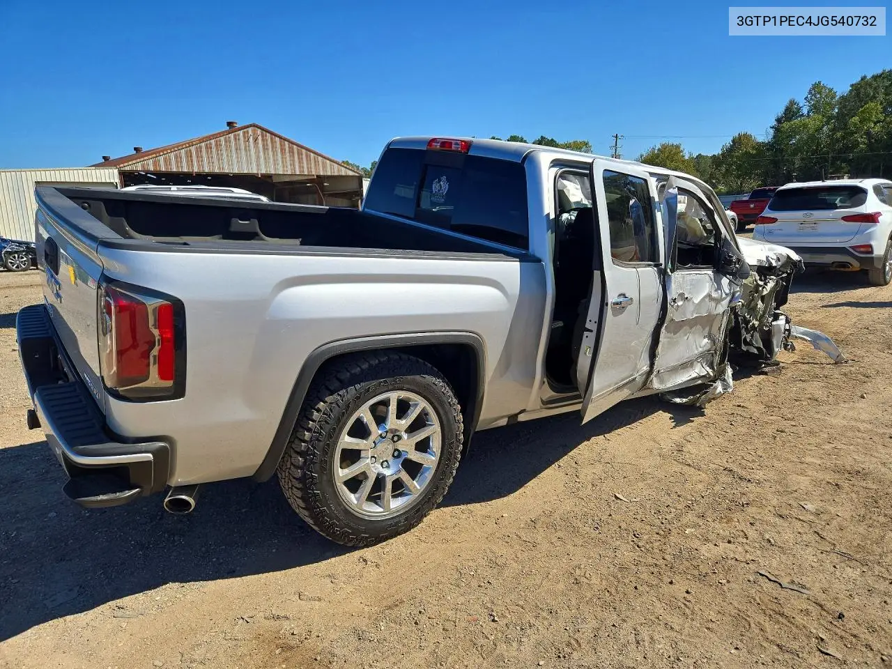 2018 GMC SIERRA VIN 3GTP1PEC4JG540732 — фото 3