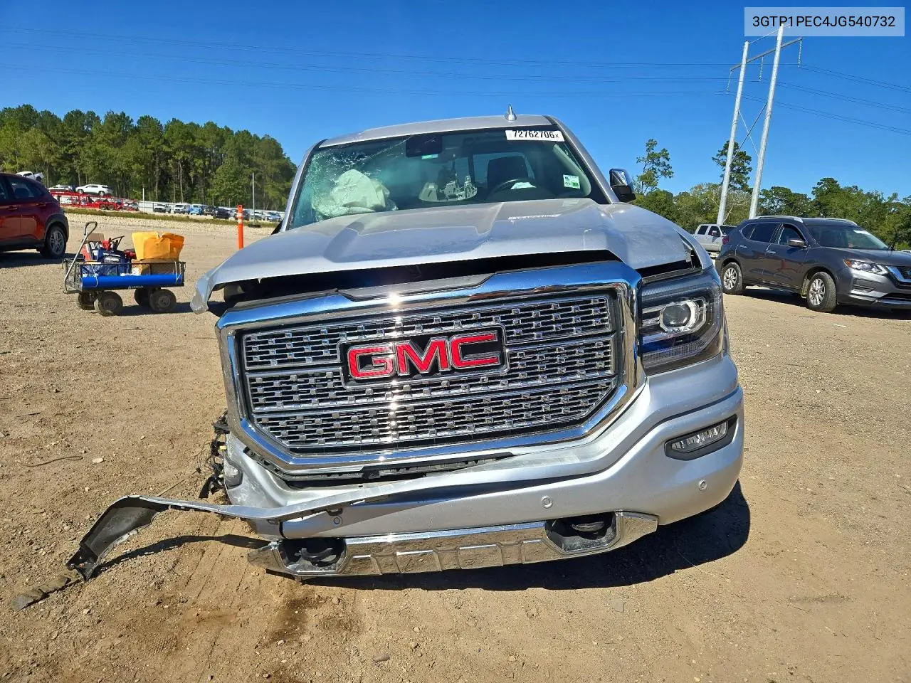 2018 GMC SIERRA VIN 3GTP1PEC4JG540732 — фото 5