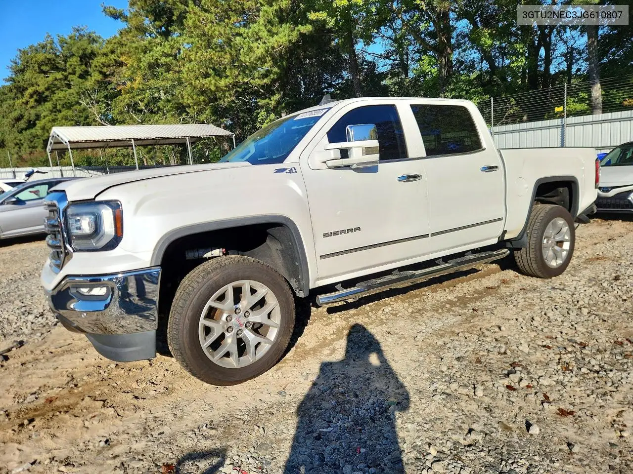 GMC SIERRA 2018, VIN 3GTU2NEC3JG610807