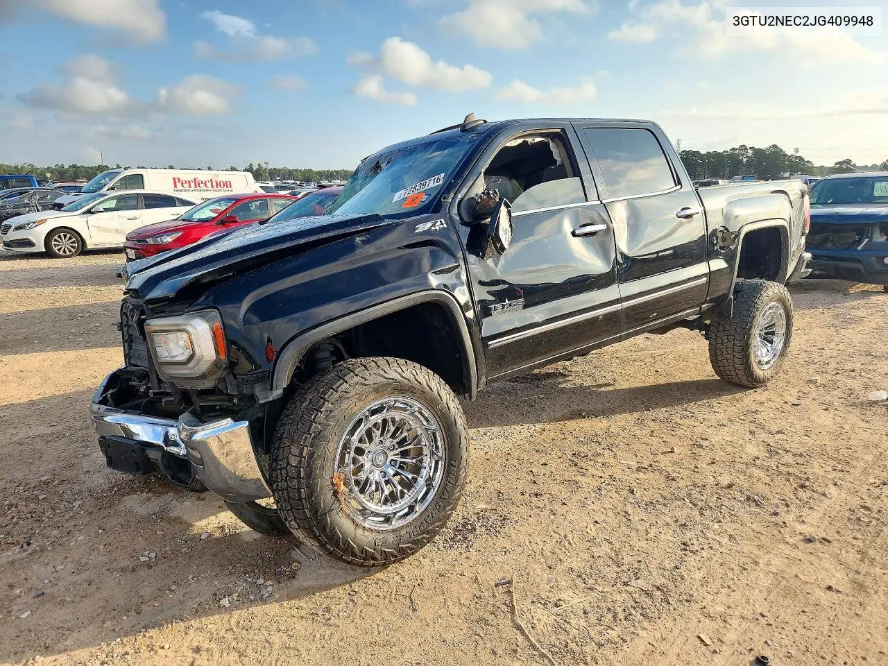 GMC SIERRA 2018, VIN 3GTU2NEC2JG409948