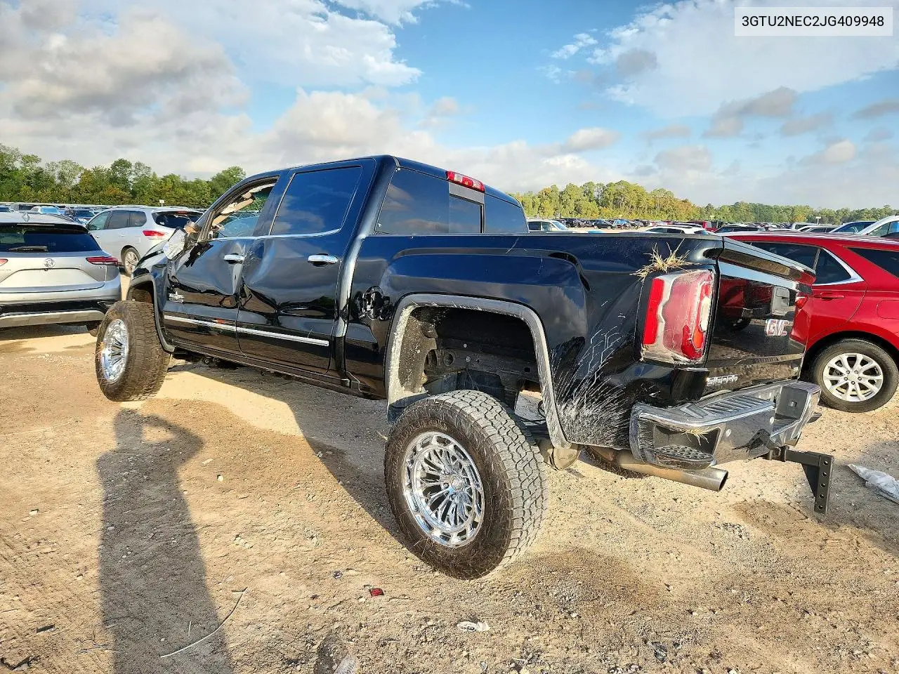 2018 GMC SIERRA VIN 3GTU2NEC2JG409948 — фото 2