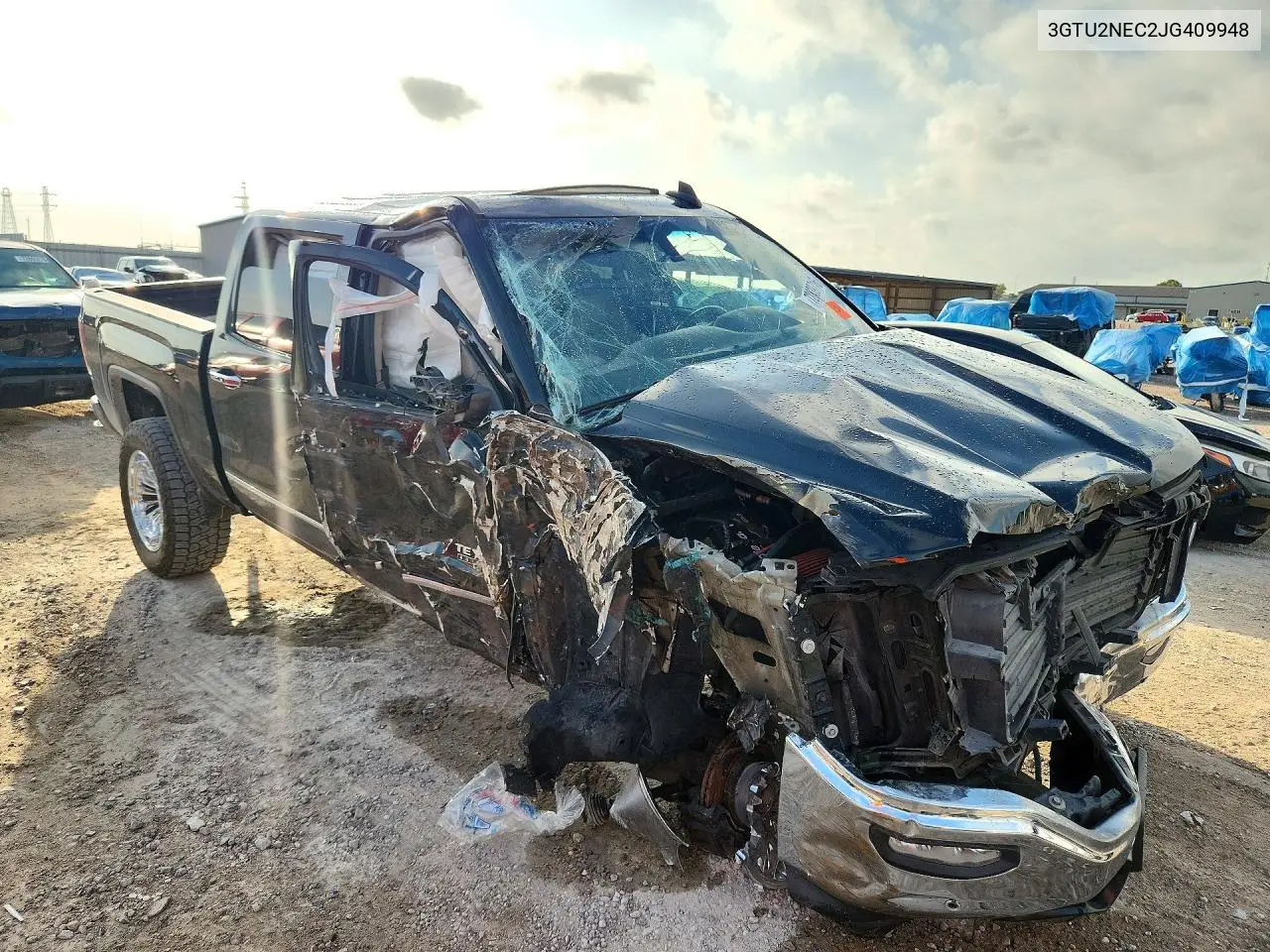 2018 GMC SIERRA VIN 3GTU2NEC2JG409948 — фото 4
