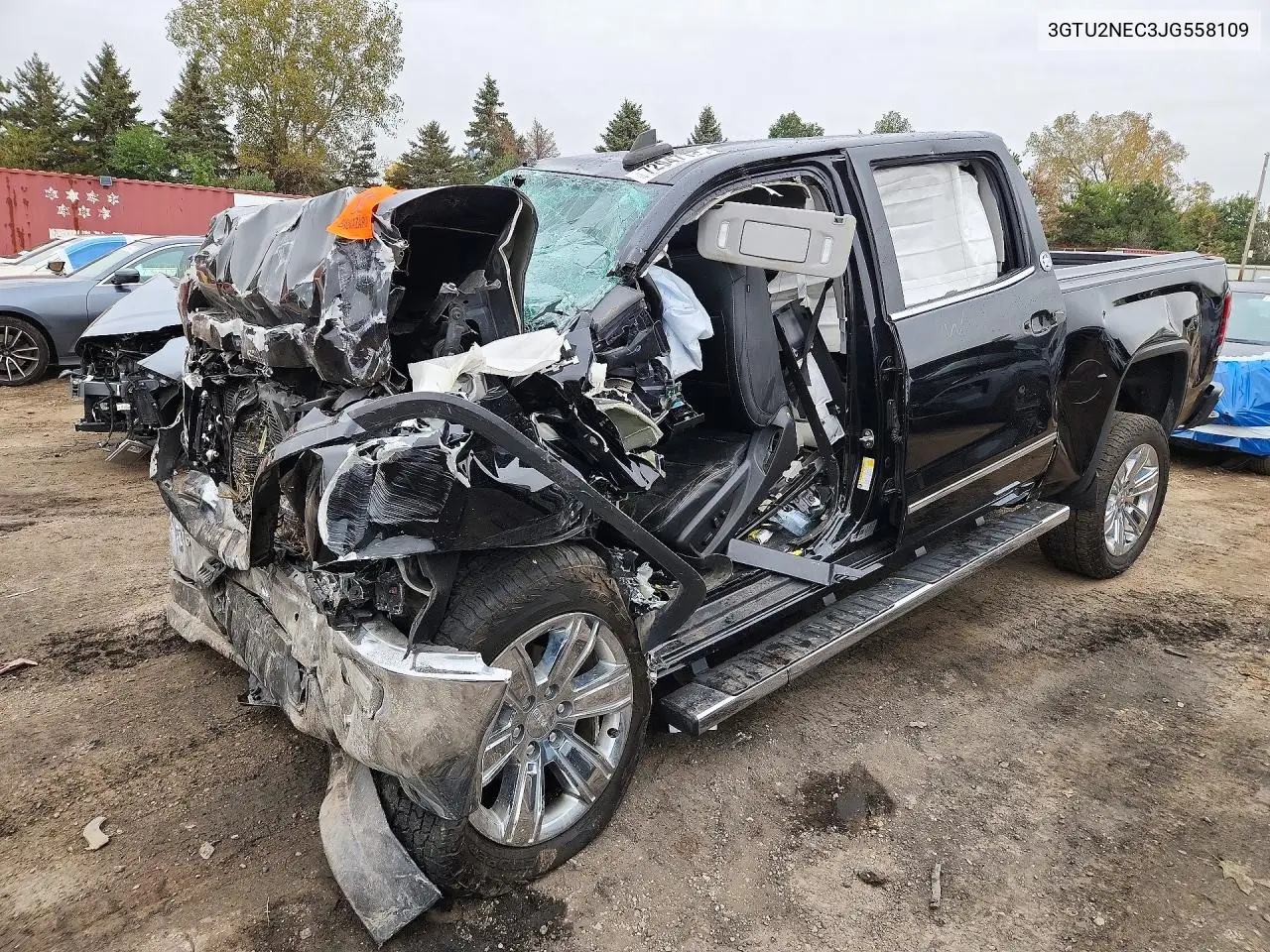 GMC SIERRA 2018, VIN 3GTU2NEC3JG558109