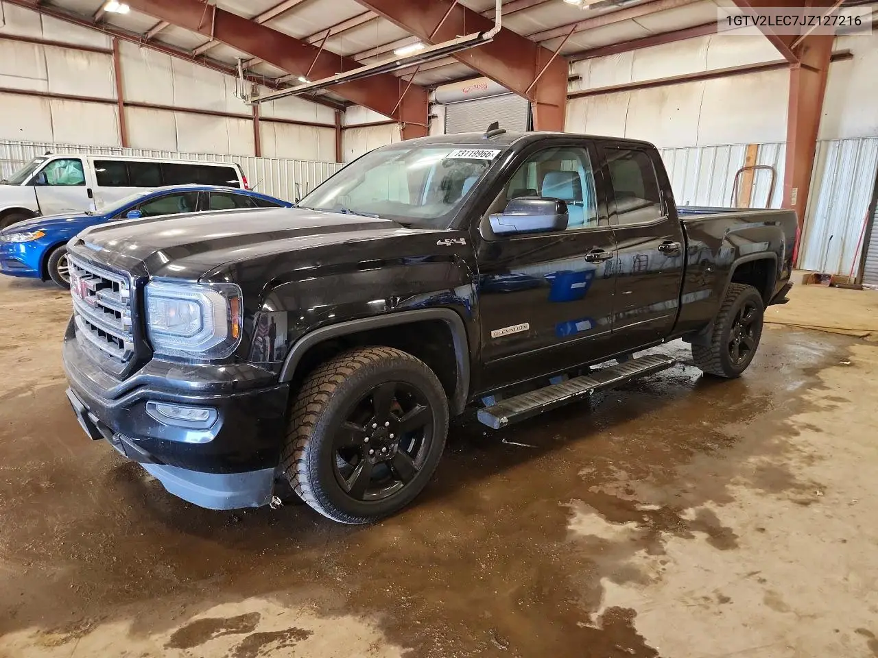 GMC SIERRA 2018, VIN 1GTV2LEC7JZ127216