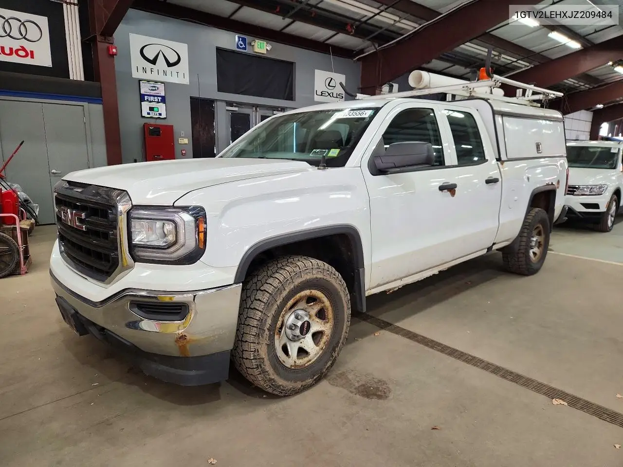 GMC SIERRA 2018, VIN 1GTV2LEHXJZ209484