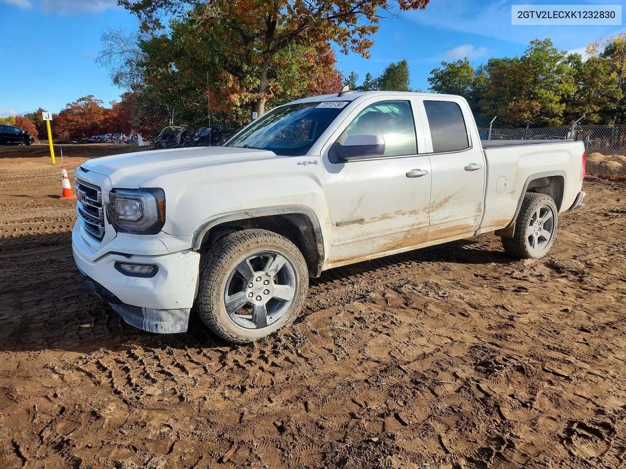 GMC SIERRA 2019, VIN 2GTV2LECXK1232830