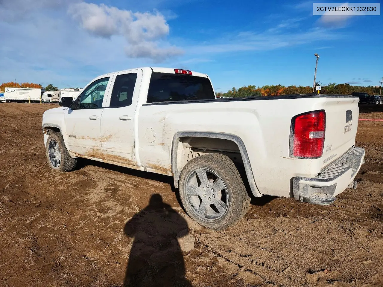 2019 GMC SIERRA VIN 2GTV2LECXK1232830 — фото 2