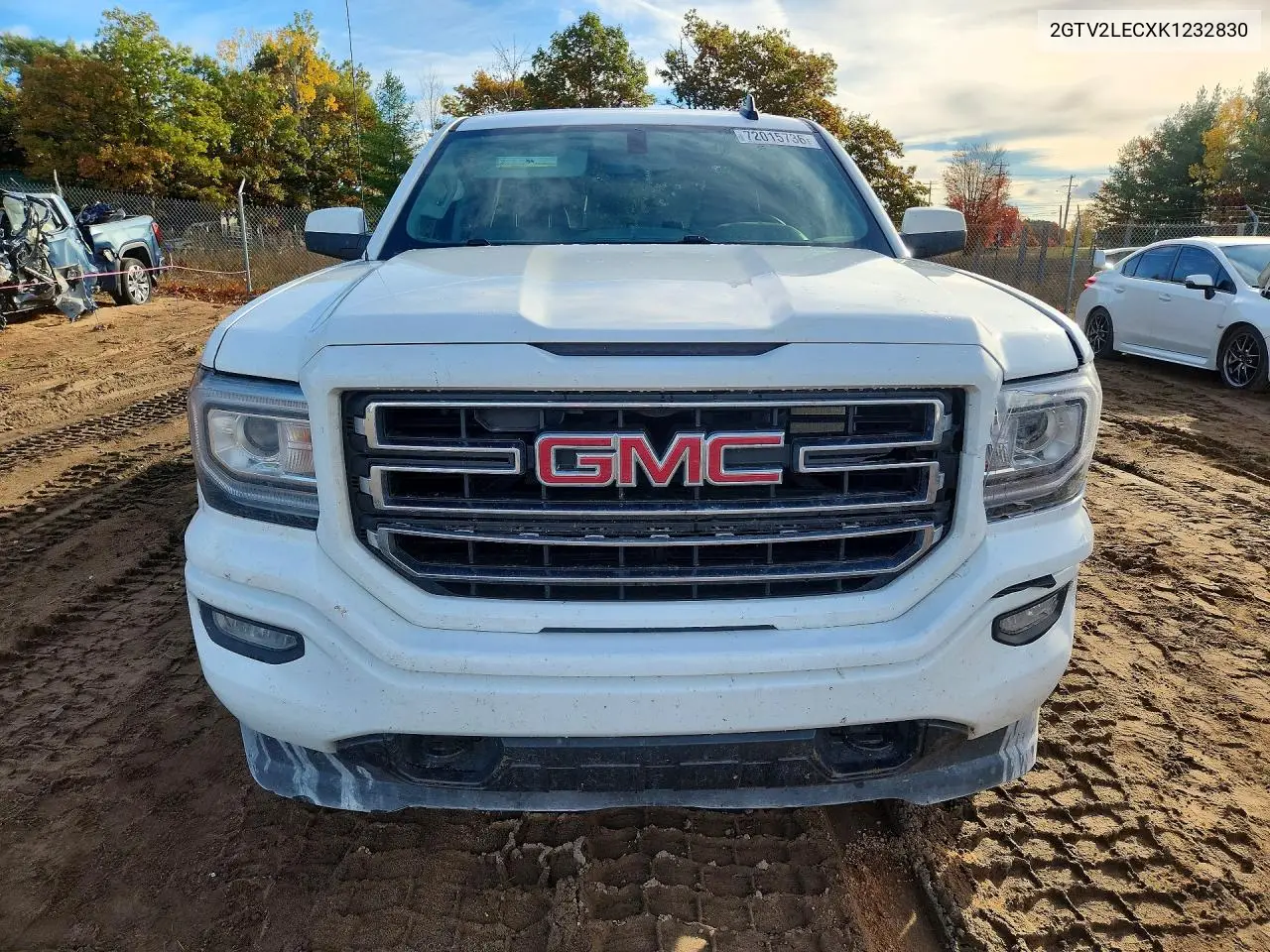 2019 GMC SIERRA VIN 2GTV2LECXK1232830 — фото 5