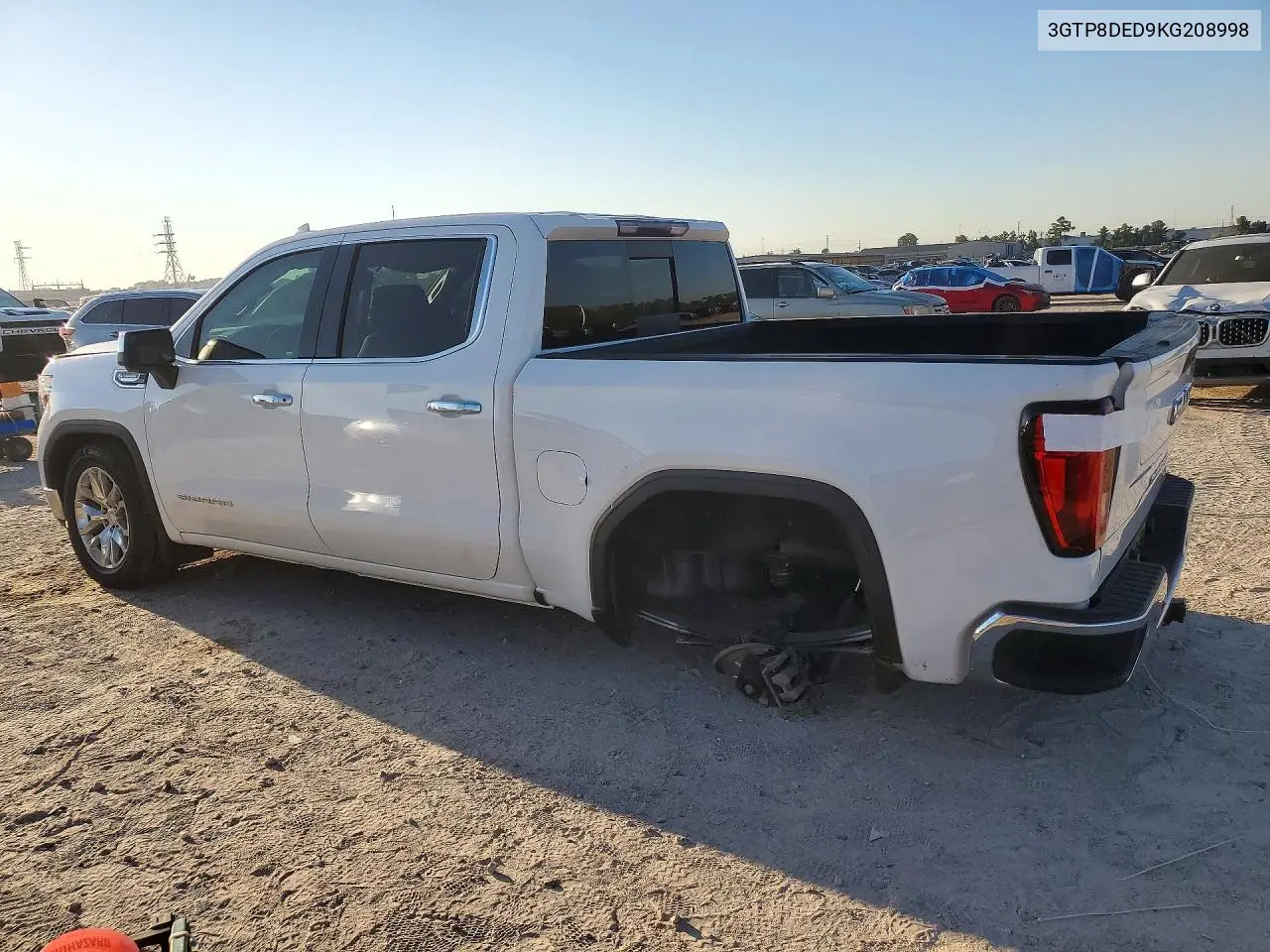 2019 GMC SIERRA VIN 3GTP8DED9KG208998 — фото 2