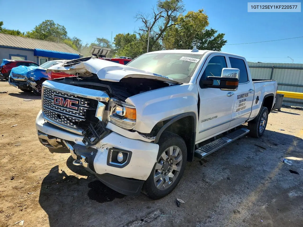 GMC SIERRA 2019, VIN 1GT12SEY1KF220577