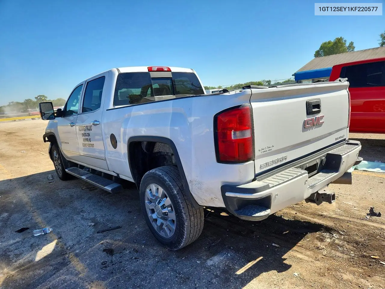 2019 GMC SIERRA VIN 1GT12SEY1KF220577 — фото 2