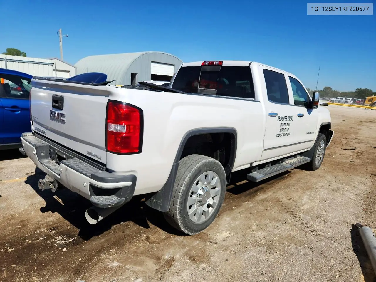 2019 GMC SIERRA VIN 1GT12SEY1KF220577 — фото 3