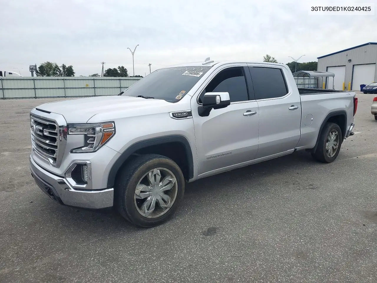 GMC SIERRA 2019, VIN 3GTU9DED1KG240425