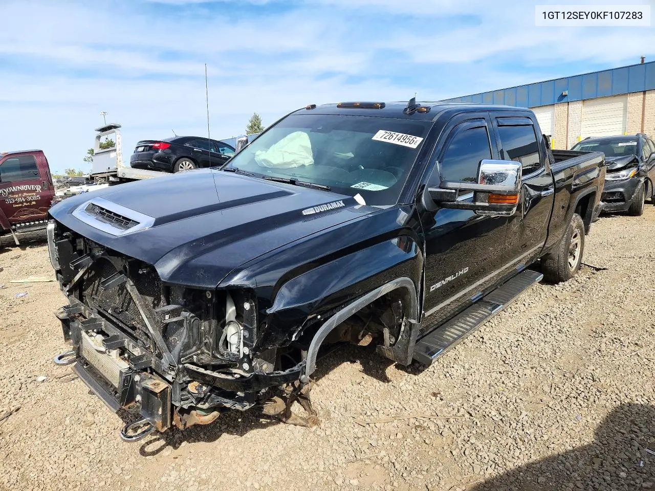GMC SIERRA 2019, VIN 1GT12SEY0KF107283