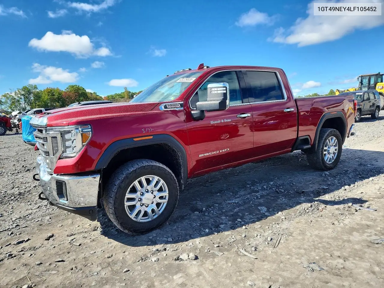 GMC SIERRA 2020, VIN 1GT49NEY4LF105452