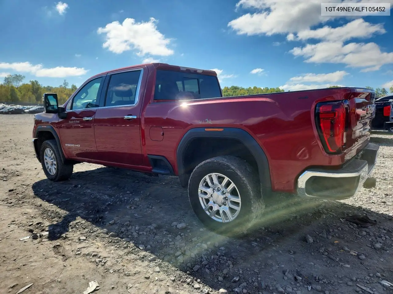 2020 GMC SIERRA VIN 1GT49NEY4LF105452 — фото 2