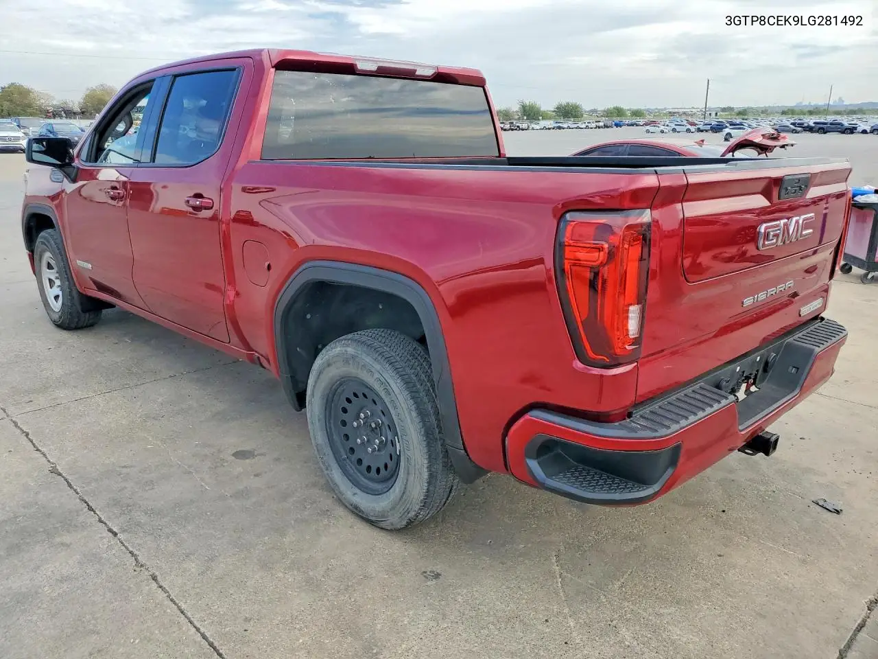 2020 GMC SIERRA VIN 3GTP8CEK9LG281492 — фото 2