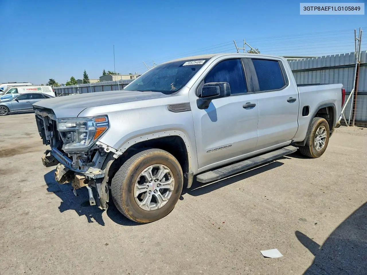 GMC SIERRA 2020, VIN 3GTP8AEF1LG105849