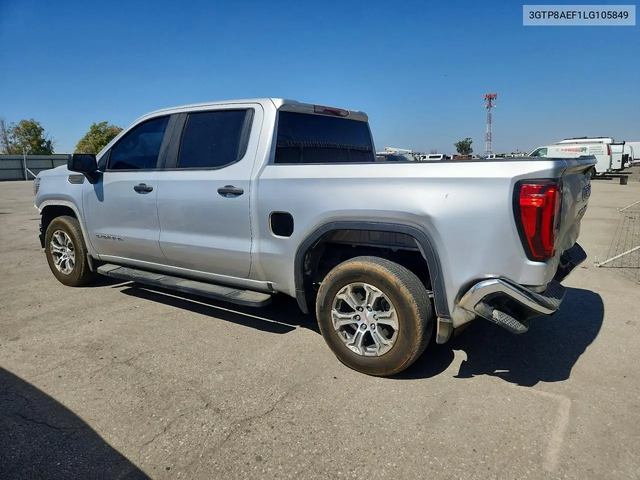2020 GMC SIERRA VIN 3GTP8AEF1LG105849 — фото 2