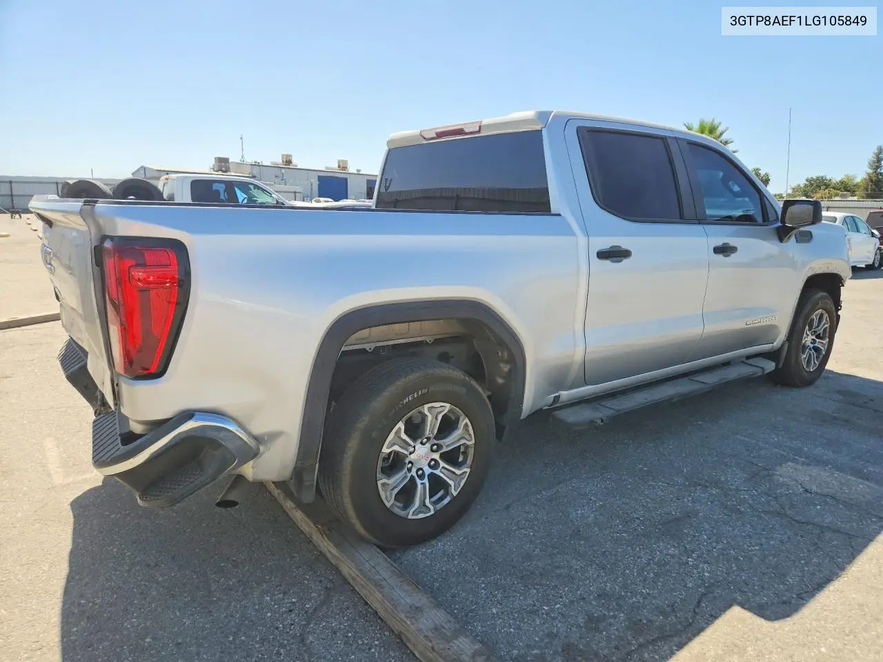 2020 GMC SIERRA VIN 3GTP8AEF1LG105849 — фото 3
