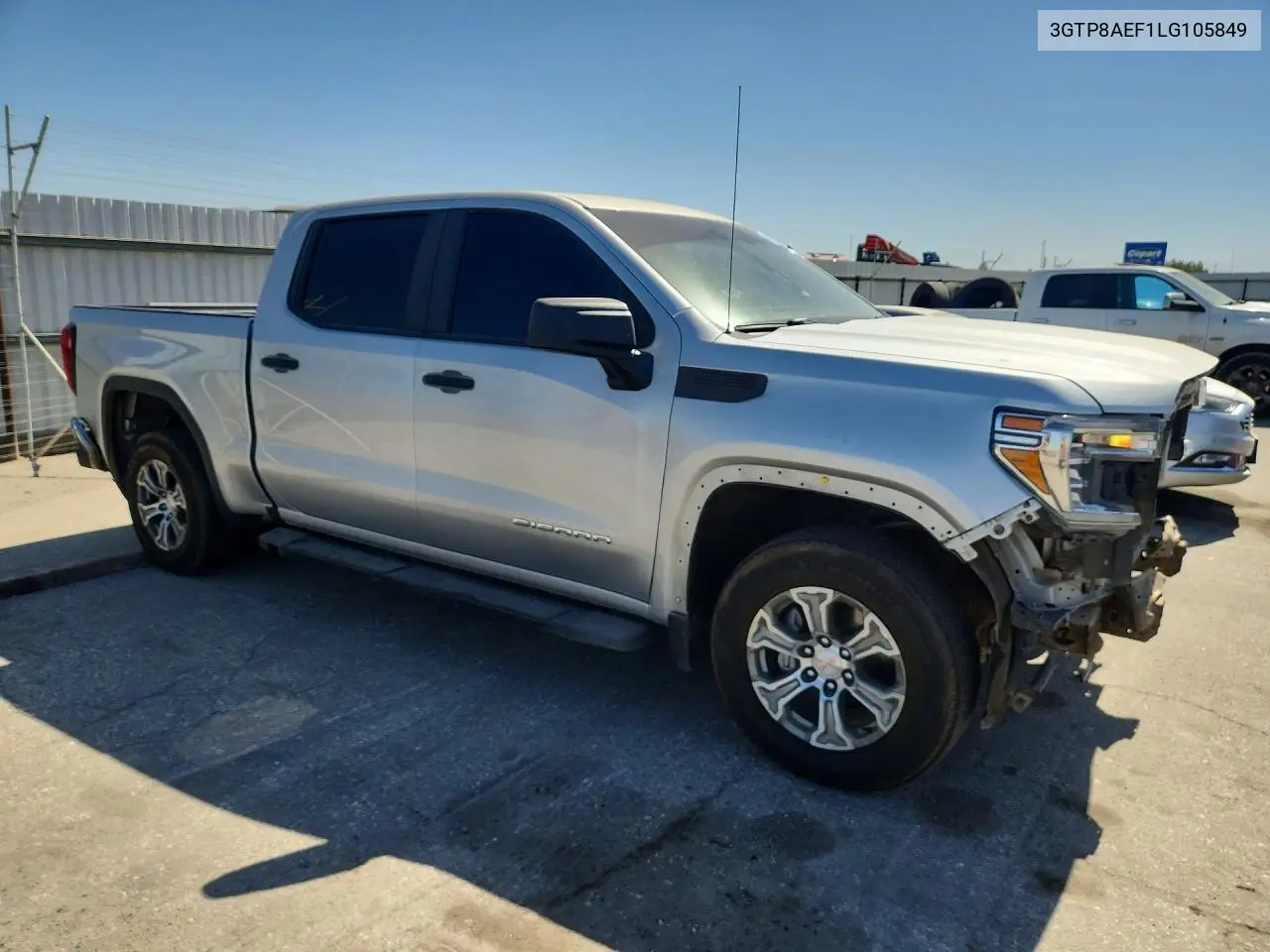 2020 GMC SIERRA VIN 3GTP8AEF1LG105849 — фото 4