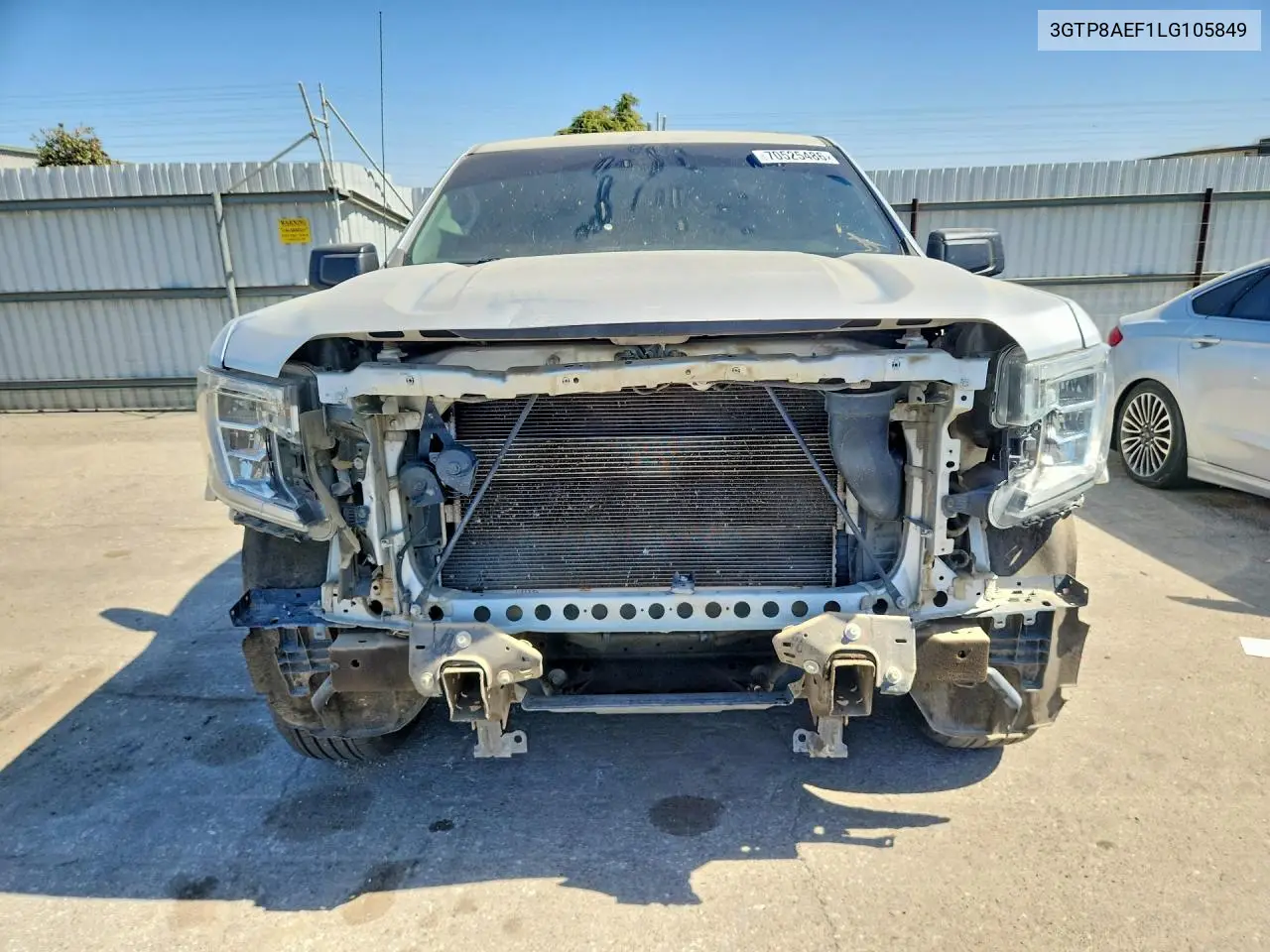 2020 GMC SIERRA VIN 3GTP8AEF1LG105849 — фото 5