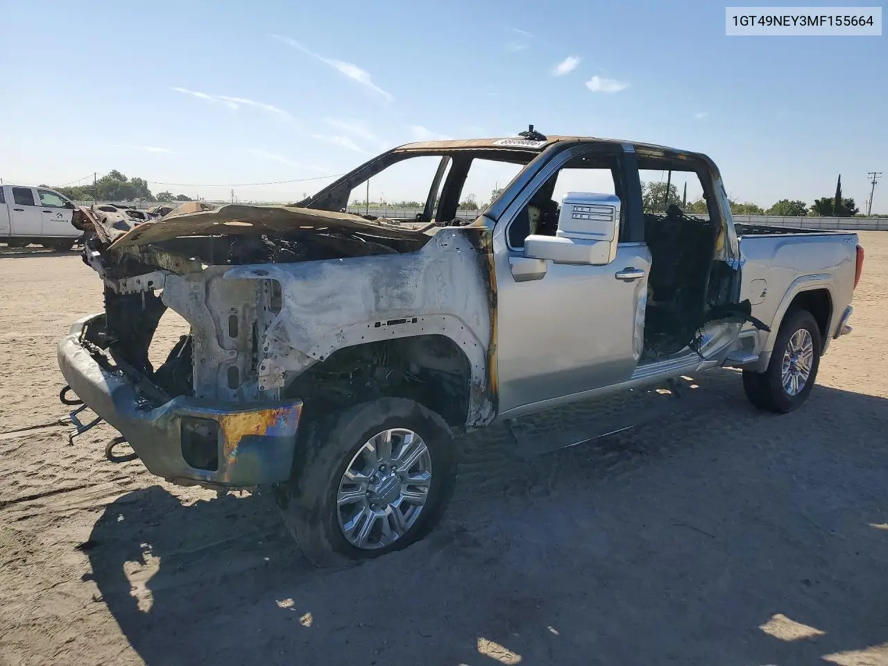 GMC SIERRA 2021, VIN 1GT49NEY3MF155664