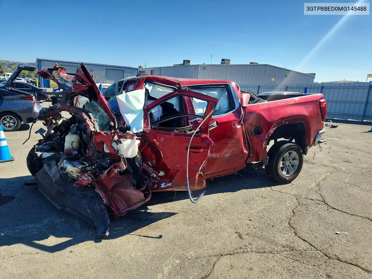 GMC SIERRA 2021, VIN 3GTP8BED0MG145488