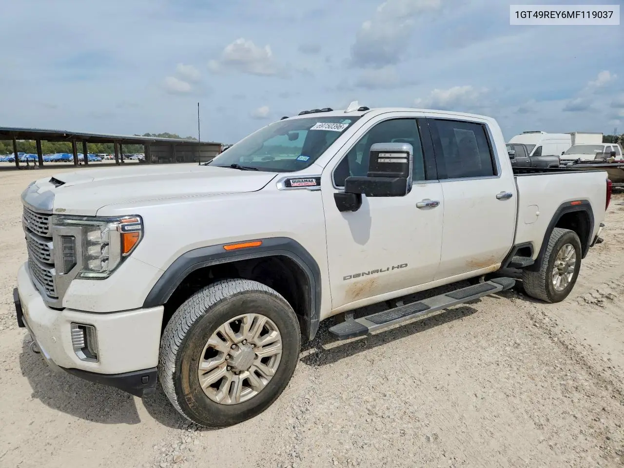 GMC SIERRA 2021, VIN 1GT49REY6MF119037