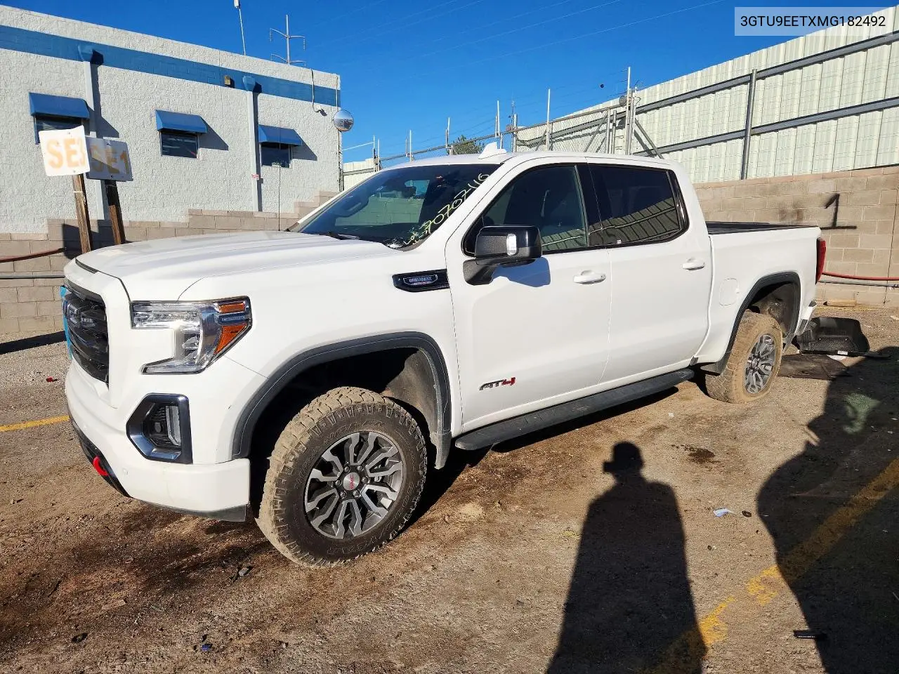 GMC SIERRA 2021, VIN 3GTU9EETXMG182492